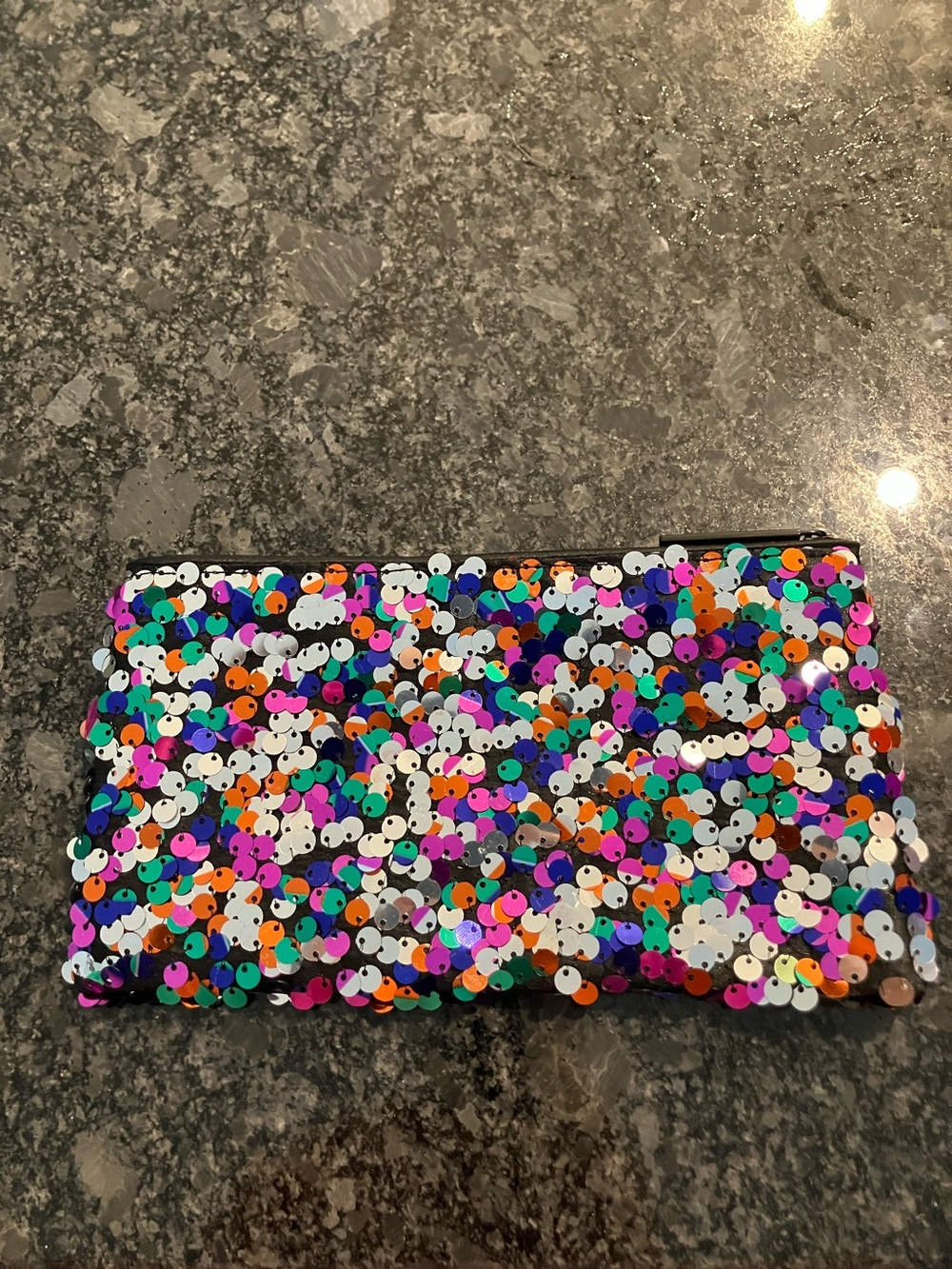 Sequin Envelope Clutch - Multicolor